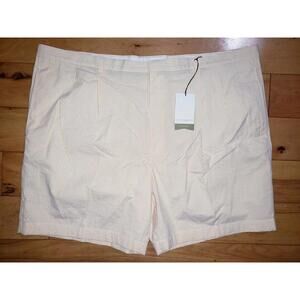 Mens Cutter & Buck Searsucker Striped Casual Shorts Size 50 New NWT